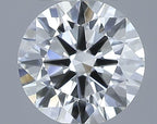 Diamante Naturale Taglio Brillante 0.45ct 3EX G IF - IGI - 4.93x4.94x2.97mm
