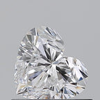 Diamante Naturale Taglio Cuore 0.62ct EX/EX E VS1 - GIA - 5.19x5.85x3.49mm