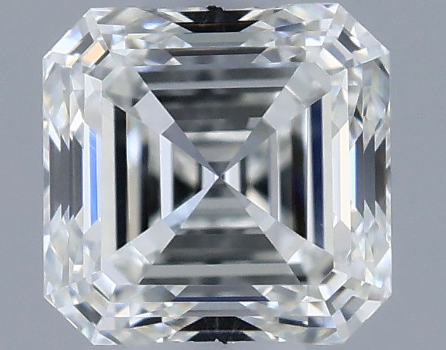 Diamante Naturale Taglio Asscher 0.51ct VG/VG H VVS1 - GIA - 4.36x4.28x2.92mm
