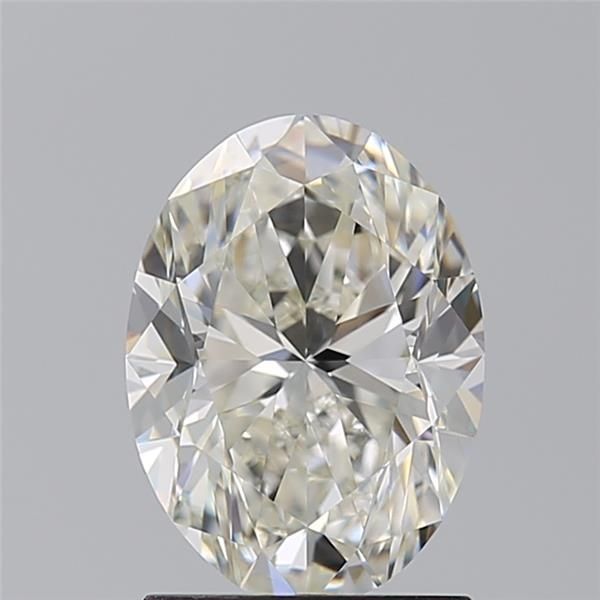 Diamante Naturale Taglio Ovale 1.7ct EX/EX J VVS1 - GIA - 8.99x6.55x4.29mm