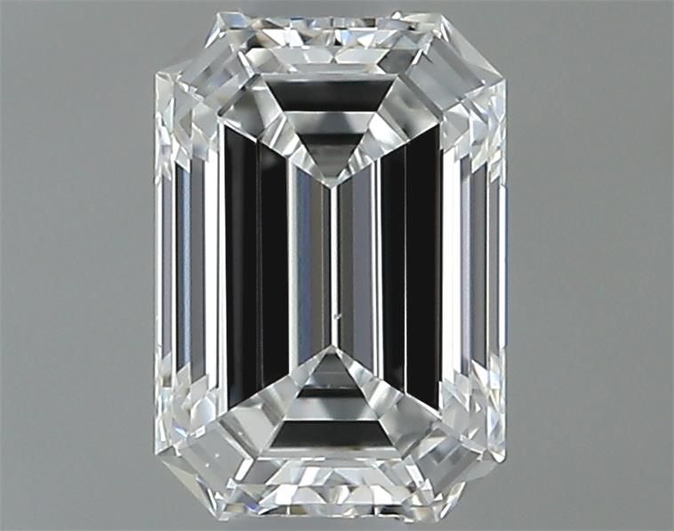 Diamante Naturale Taglio Smeraldo 0.32ct VG/EX E VS1 - GIA - 4.81x3.3x2.2mm