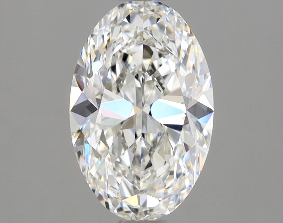 Diamante Naturale Taglio Ovale 1.2ct VG/VG H VS1 - GIA - 8.75x5.64x3.63mm