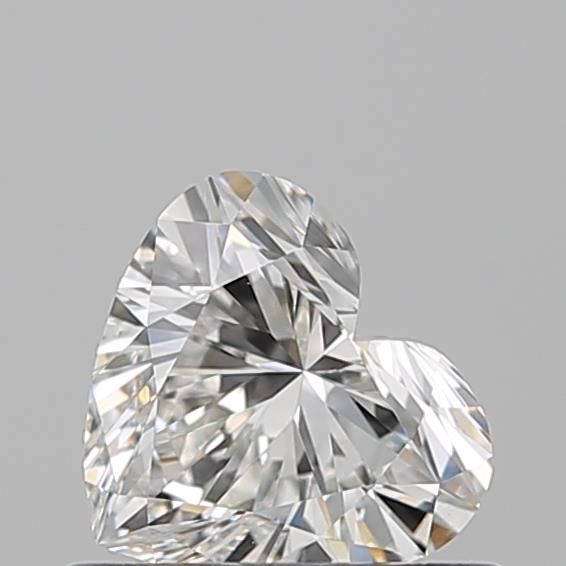 Diamante Naturale Taglio Cuore 0.52ct EX/VG H VS1 - GIA - 5.03x5.64x3.26mm