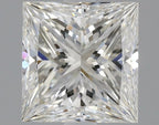 Diamante Naturale Taglio Princess 1.18ct EX/VG J VS1 - GIA - 6.05x5.82x4.26mm