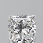 Diamante Naturale Taglio Princess 0.61ct VG/EX E VVS2 - GIA - 4.74x4.68x3.14mm