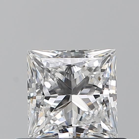 Diamante Naturale Taglio Princess 0.61ct VG/EX E VVS2 - GIA - 4.74x4.68x3.14mm