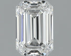 Diamante Naturale Taglio Smeraldo 0.42ct VG/VG E VVS2 - GIA - 5.16x3.5x2.35mm
