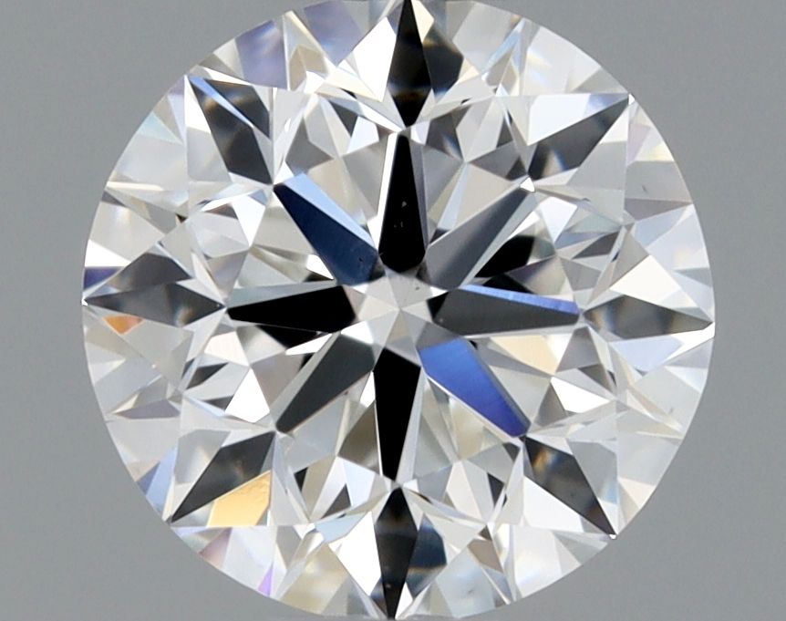 Diamante Naturale Taglio Brillante 0.5ct VG/VG/VG F VS1 - GIA - 4.99x4.93x3.2mm