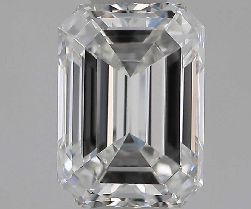 Diamante Naturale Taglio Smeraldo 1.4ct VG/EX F VVS2 - GIA - 7.38x5.28x3.64mm