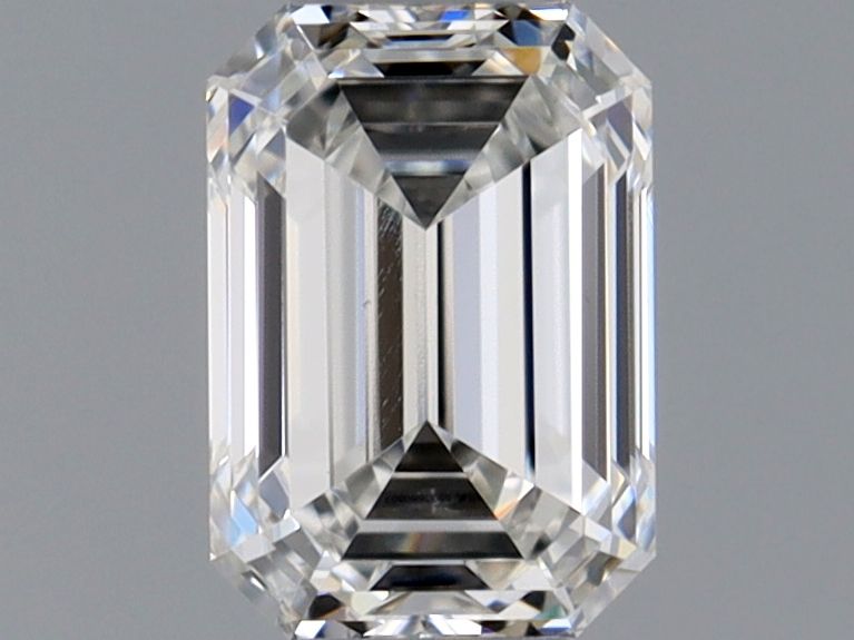 Diamante Naturale Taglio Smeraldo 0.38ct VG/G F VS1 - GIA - 4.84x3.38x2.34mm