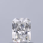 Diamante Naturale Taglio Radiant 0.42ct VG/EX D VVS2 - GIA - 5.12x3.71x2.51mm