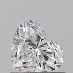 Diamante Naturale Taglio Cuore 0.6ct EX/EX F VVS2 - GIA - 5.01x5.8x3.46mm