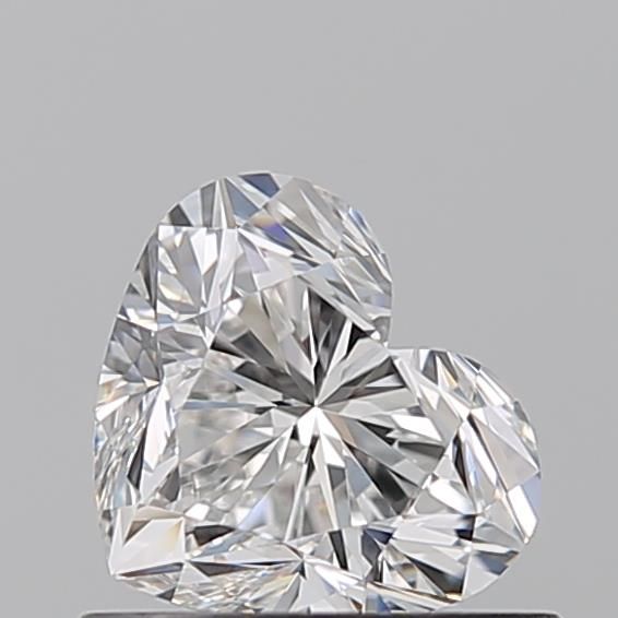 Diamante Naturale Taglio Cuore 0.6ct EX/EX F VVS2 - GIA - 5.01x5.8x3.46mm