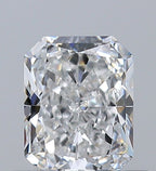 Diamante Naturale Taglio Radiant 0.5ct EX/EX F VVS1 - GIA - 5.17x4.03x2.71mm