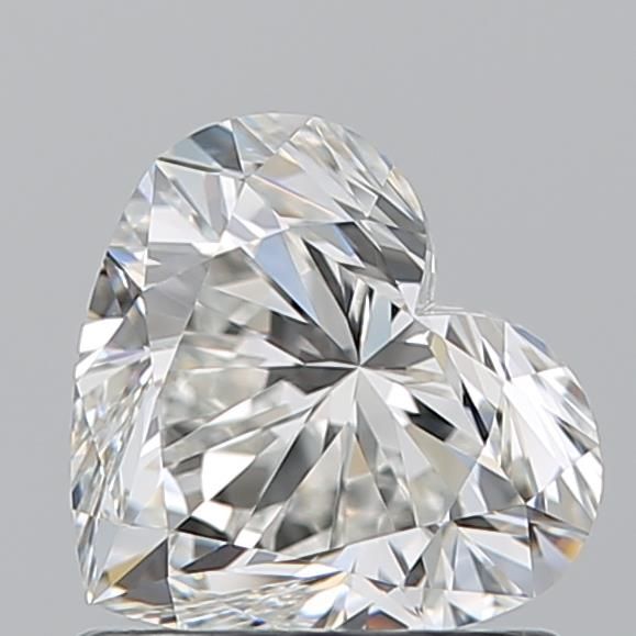 Diamante Naturale Taglio Cuore 1.02ct EX/VG H VVS1 - GIA - 6.12x6.86x4.1mm