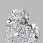 Diamante Naturale Taglio Cuore 0.91ct VG/EX D VS1 - GIA - 5.98x6.6x3.93mm