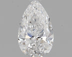 Diamante Naturale Taglio Goccia 0.3ct VG/EX D VS1 - GIA - 5.95x3.59x2.3mm