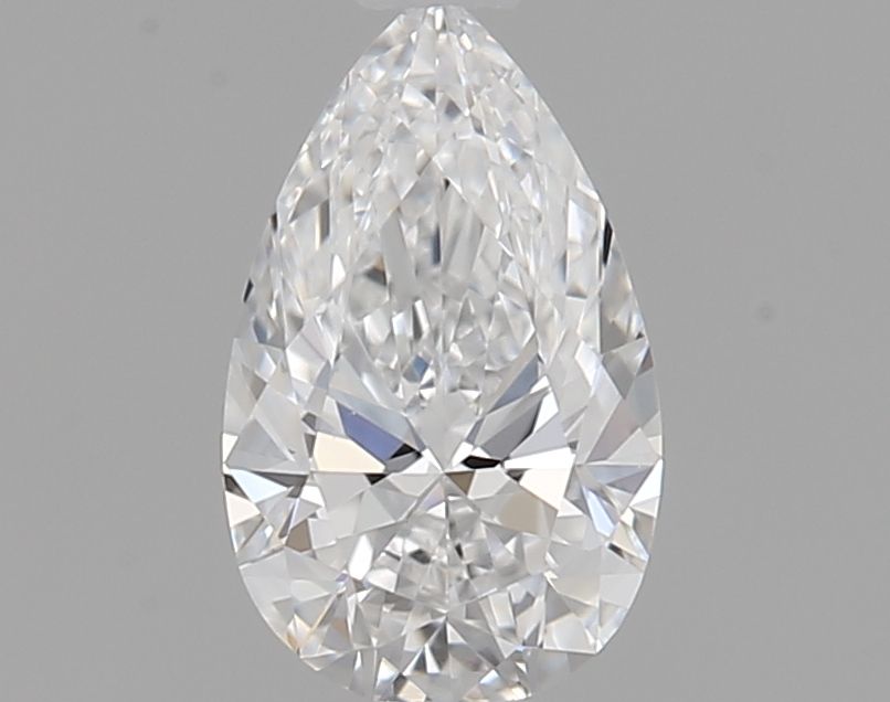 Diamante Naturale Taglio Goccia 0.3ct VG/EX D VS1 - GIA - 5.95x3.59x2.3mm