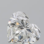 Diamante Naturale Taglio Cuore 0.7ct VG/EX I VVS1 - GIA - 5.47x6.11x3.62mm