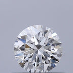 Diamante Naturale Taglio Brillante 0.5ct 3EX D VS1 - GIA - 5.03x5.06x3.17mm