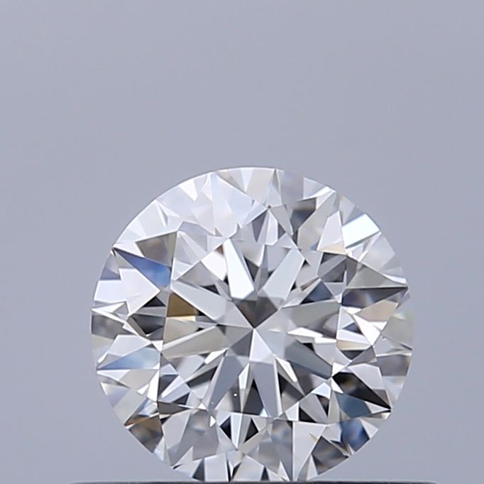 Diamante Naturale Taglio Brillante 0.5ct 3EX D VS1 - GIA - 5.03x5.06x3.17mm