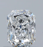 Diamante Naturale Taglio Radiant 0.7ct VG/EX F VS1 - GIA - 5.81x4.4x2.98mm