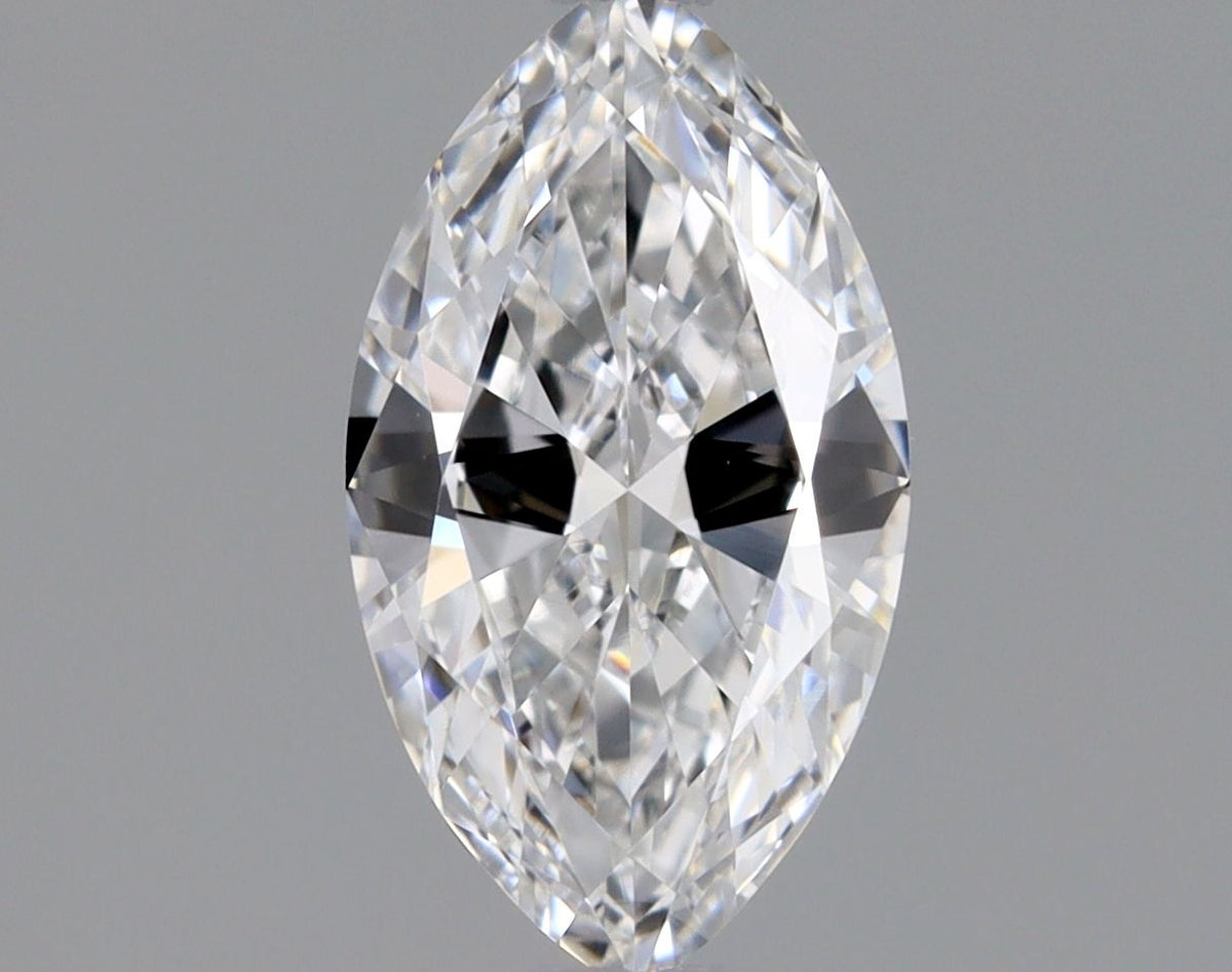 Diamante Naturale Taglio Marquise 0.38ct VG/VG E VVS1 - GIA - 7.22x3.99x2.26mm