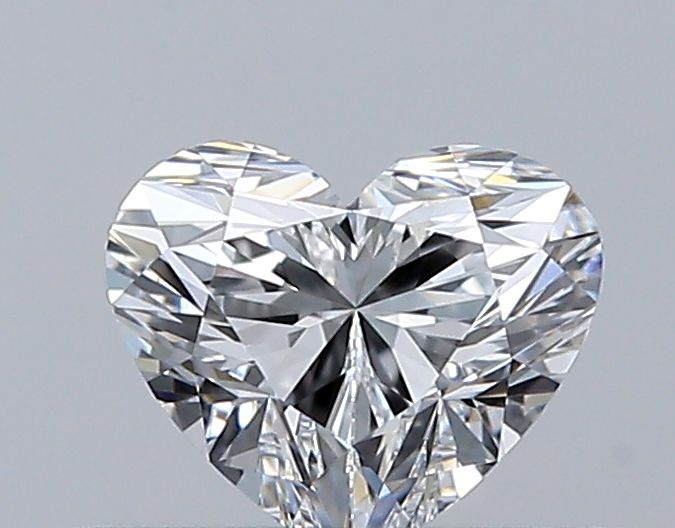 Diamante Naturale Taglio Cuore 0.33ct EX/EX D VVS1 - GIA - 4.09x4.81x2.97mm