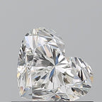 Diamante Naturale Taglio Cuore 0.7ct VG/EX H VVS1 - GIA - 5.08x6.05x3.86mm