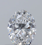Diamante Naturale Taglio Ovale 0.4ct EX/EX E VS1 - GIA - 5.67x4.14x2.65mm
