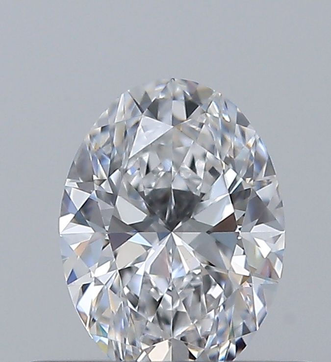Diamante Naturale Taglio Ovale 0.4ct EX/EX E VS1 - GIA - 5.67x4.14x2.65mm