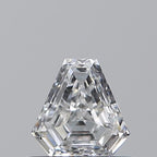 Diamante Naturale Taglio Scudo 0.51ct VG/EX D IF - GIA - 5.18x5.14x2.76mm
