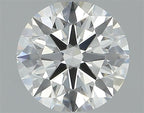 Diamante Naturale Taglio Brillante 0.37ct 3EX F IF - IGI - 4.64x4.67x2.83mm