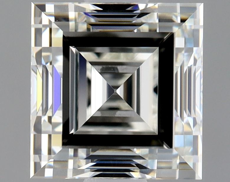 Diamante Taglio Radiant Quadrato 1.04ct EX/EX I VVS2 - GIA - 5.45x5.32x3.68mm