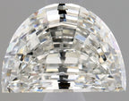 Diamante Naturale Taglio Mezzaluna 1.03ct VG/EX H VS1 - GIA - 7.03x5.07x3.51mm