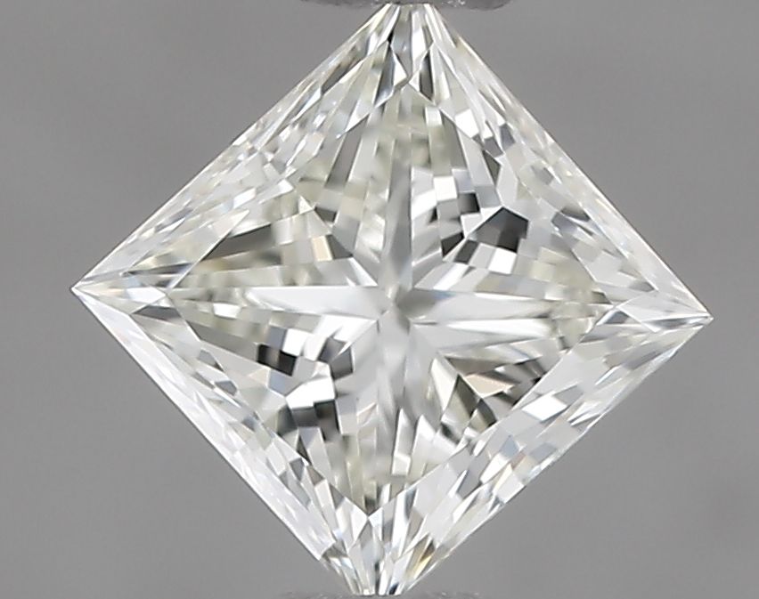 Diamante Naturale Taglio Princess 0.66ct G/VG J VVS1 - IGI - 4.69x4.61x3.37mm