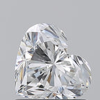 Diamante Naturale Taglio Cuore 1.01ct VG/VG F VS1 - GIA - 6.02x6.76x4.33mm