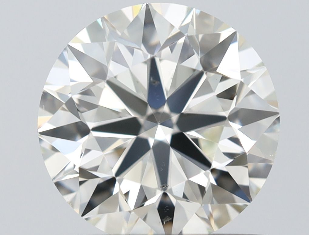 Diamante Naturale Taglio Brillante 0.9ct 3EX J VS2 - IGI - 6.06x6.12x3.84mm