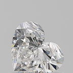 Diamante Naturale Taglio Cuore 0.6ct VG/EX F VS1 - GIA - 4.98x5.83x3.47mm