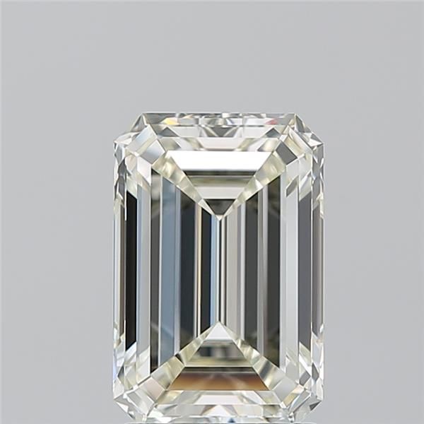 Diamante Naturale Taglio Smeraldo 2.1ct EX/EX J IF - IGI - 9.18x6.1x3.96mm