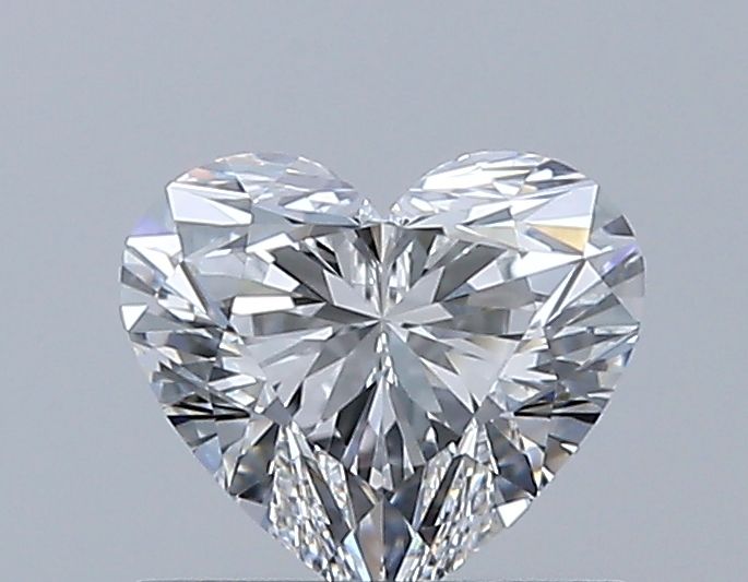 Diamante Naturale Taglio Cuore 0.61ct EX/EX E VVS2 - GIA - 5.15x5.87x3.56mm