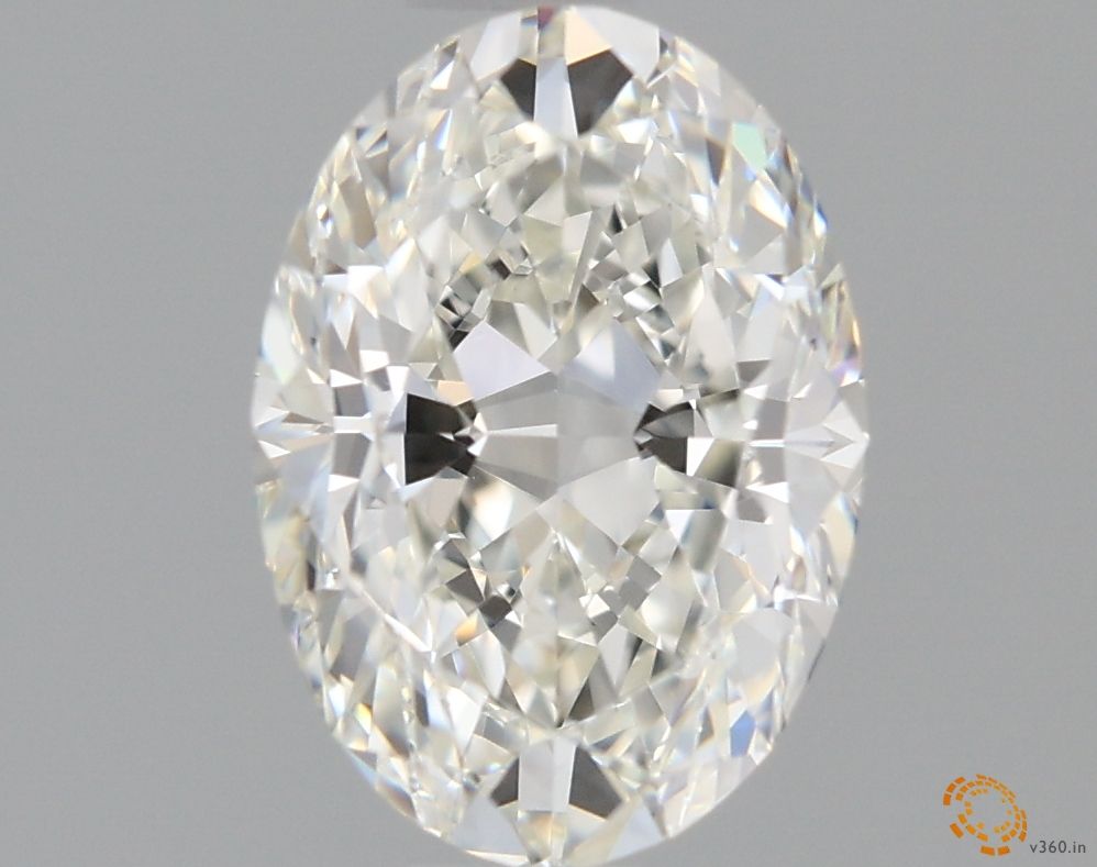 Diamante Naturale Taglio Ovale 1.01ct EX/EX G IF - IGI - 7.68x5.45x3.56mm