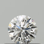 Diamante Taglio Brillante 0.4ct VG/VG/VG D VVS1 - GIA - 4.63x4.58x2.95mm