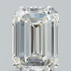 Diamante Naturale Taglio Smeraldo 0.8ct EX/EX F VVS2 - IGI - 6.3x4.36x2.87mm