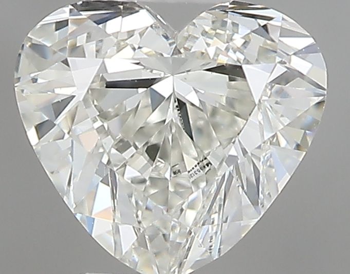 Diamante Naturale Taglio Cuore 0.5ct VG/VG H VS2 - IGI - 4.94x5.4x3.12mm