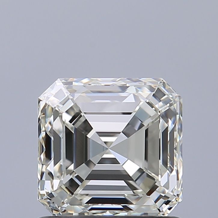 Diamante Naturale Taglio Asscher 1ct VG/EX J VVS1 - GIA - 5.43x5.33x3.67mm