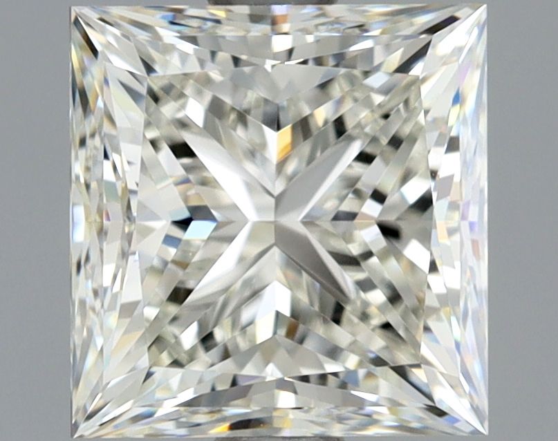 Diamante Naturale Taglio Princess 1.8ct VG/EX J VVS1 - GIA - 6.57x6.34x4.76mm