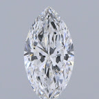 Diamante Naturale Taglio Marquise 0.55ct G/VG E VS1 - GIA - 4.27x8.55x2.57mm