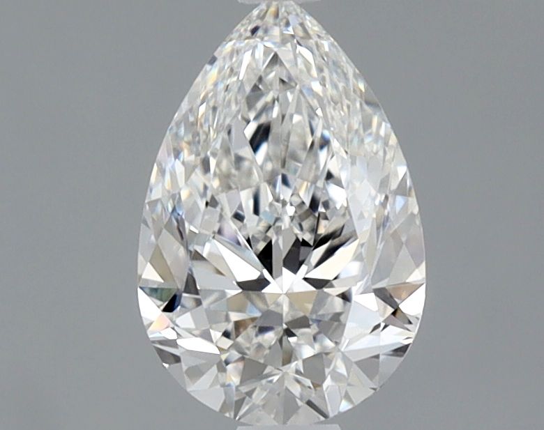 Diamante Naturale Taglio Goccia 0.91ct EX/EX E VVS2 - GIA - 8.09x5.33x3.4mm