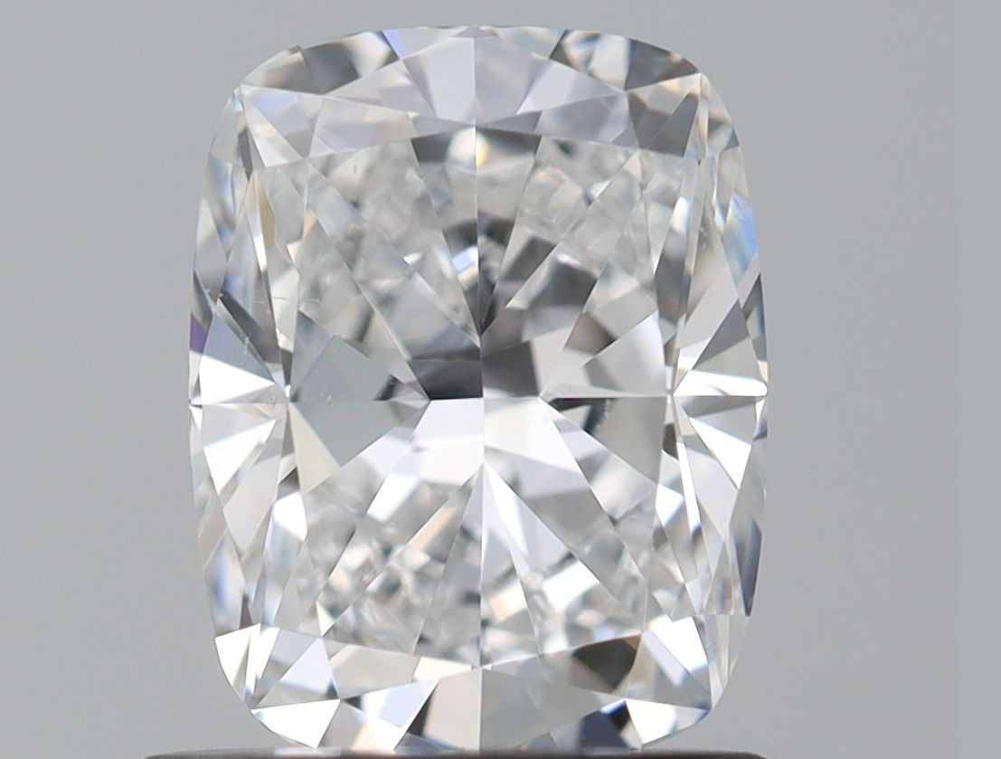 Diamante Taglio Cushion Modificato 0.9ct VG/EX D VS2 - GIA - 6.51x5.1x3.45mm